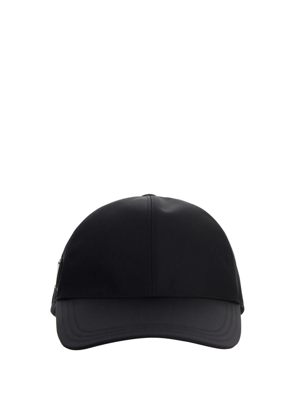 Prada 2HC2742DMI 100% Recycled Polyamide baseball cap in black