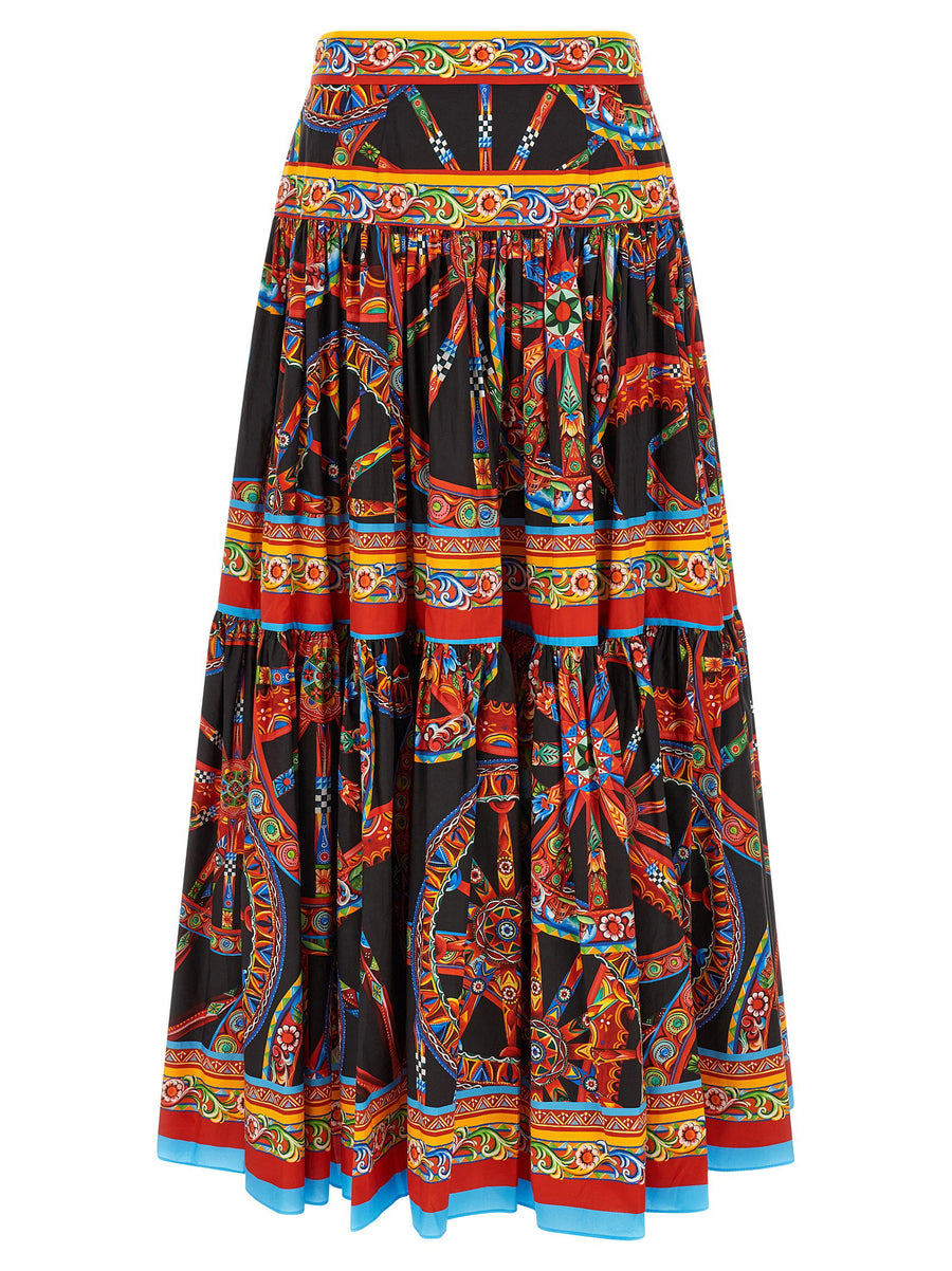 Carretto من Dolce & Gabbana تنورة — أسود