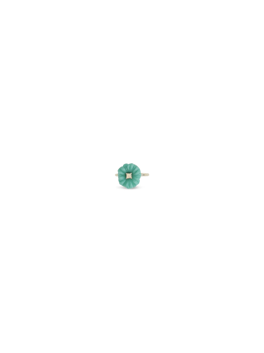 Blossom Opal Ring Yellow Gold Metal Rings