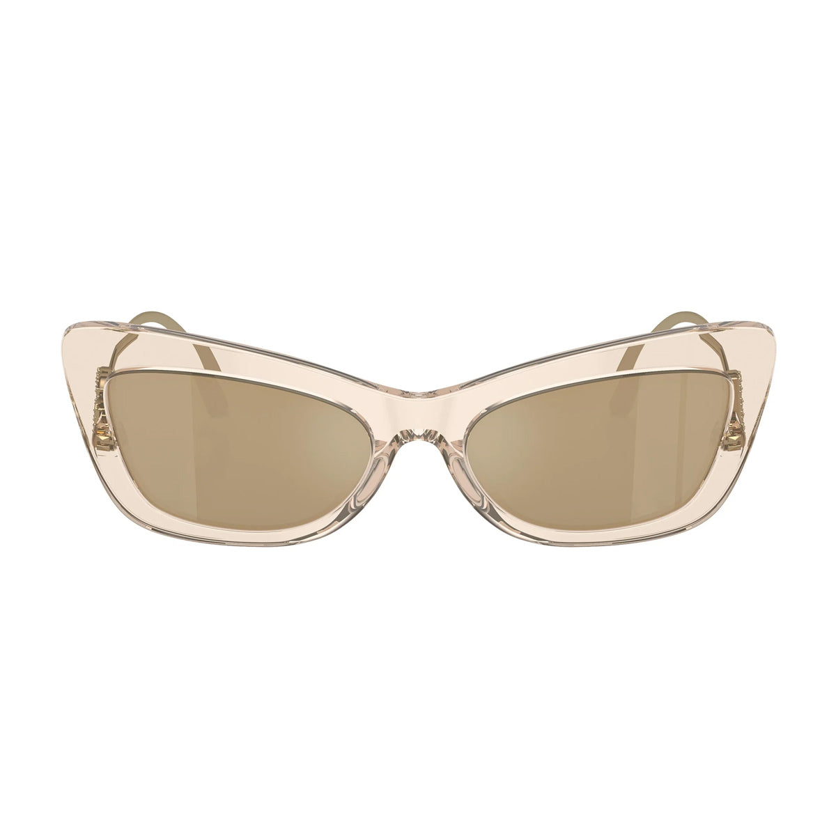 DG4467B Linea DG Crystal 31486X Trasparent Pink Rosa Acetate/metal Occhiali Sole