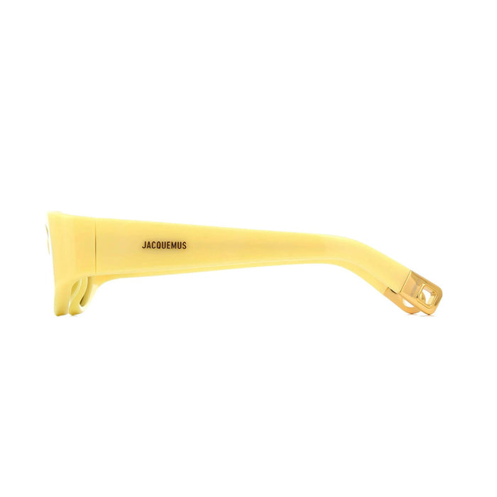 Jacquemus Les lunettes Ovalo JAC4 linea SCULPTURES C4 Yellow Giallo Acetate Occhiali Sole