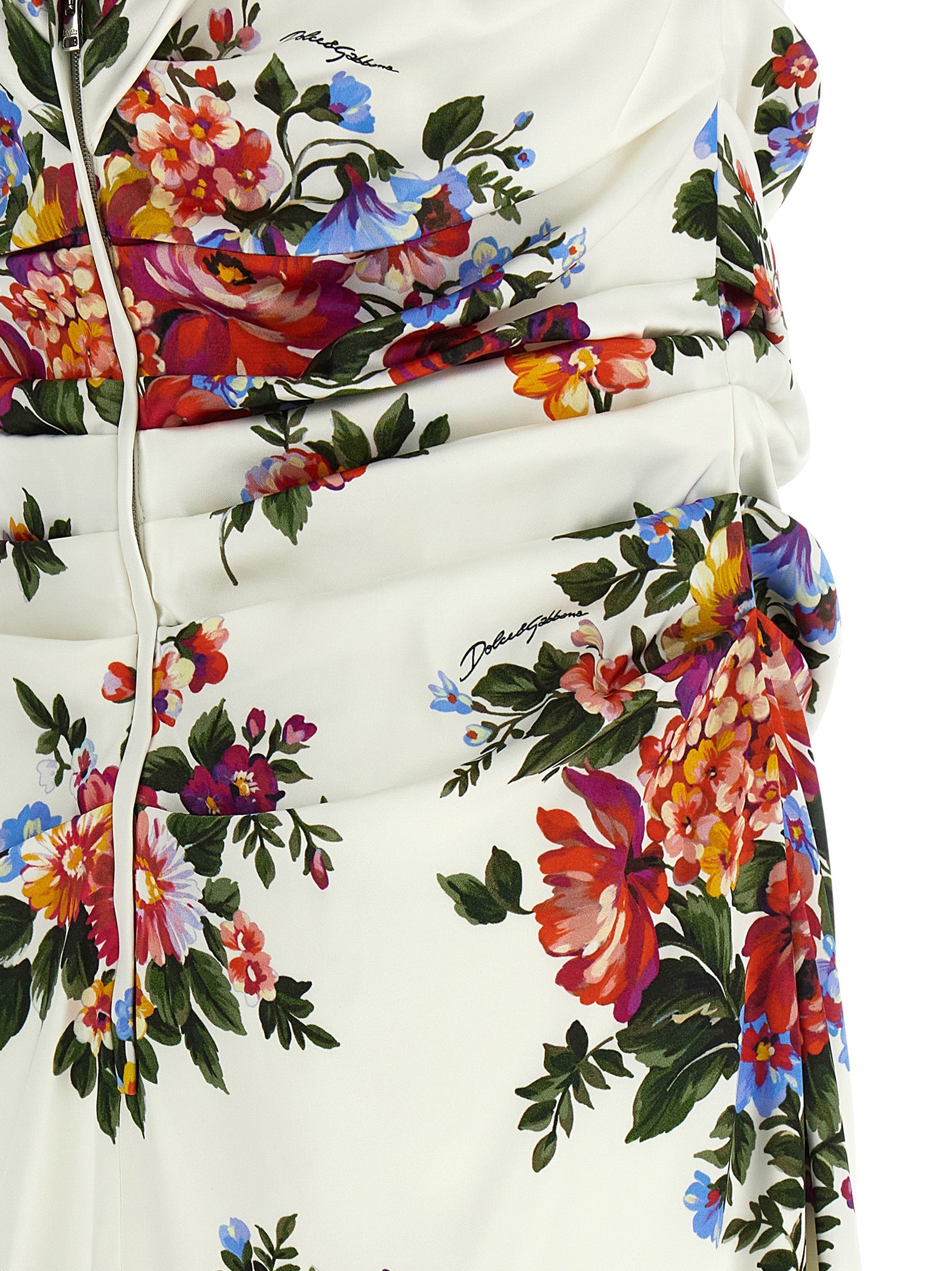 Mazzo di Fiori dress White Viscose