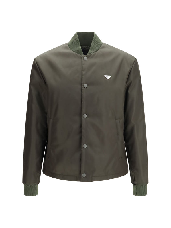 Prada 100% Nylon jacket in green