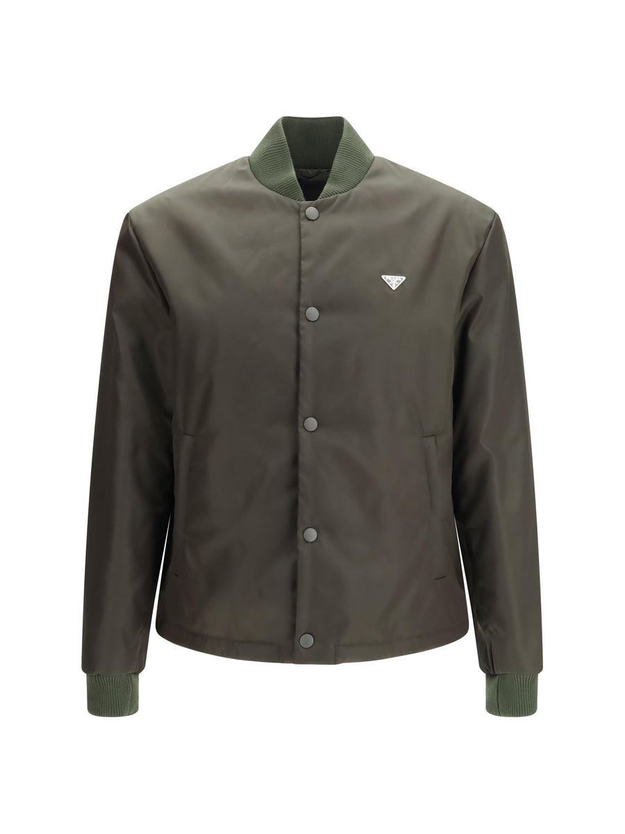 Prada 100% Nylon jacket in green