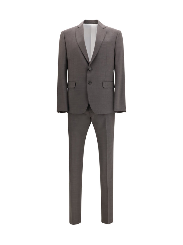 Dsquared2 95% Fleece Wool; 5% Elastane pant suit in gray