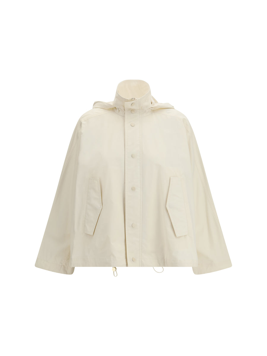 Fabiana Filippi 64% Cotton raincoat in beige