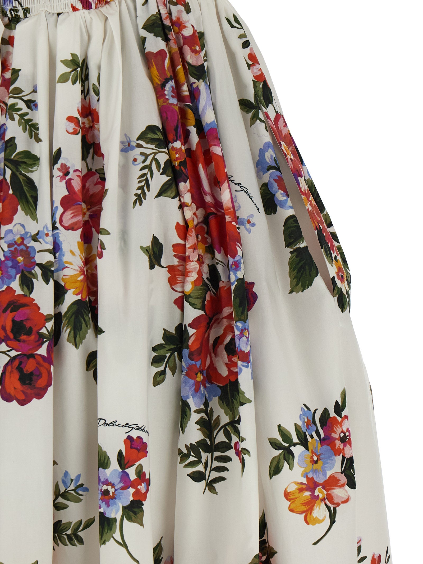 Mazzo di Fiori dress White Cotton