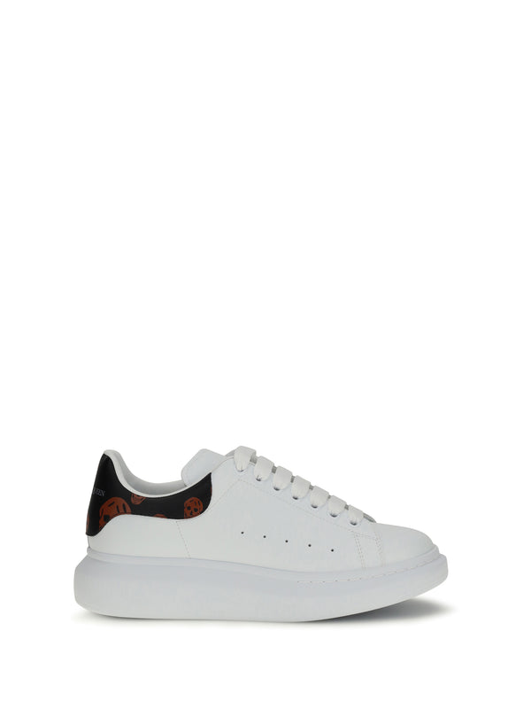 Alexander McQueen Upper: 100% calf leather; Sole: 100% rubber sneakers in white