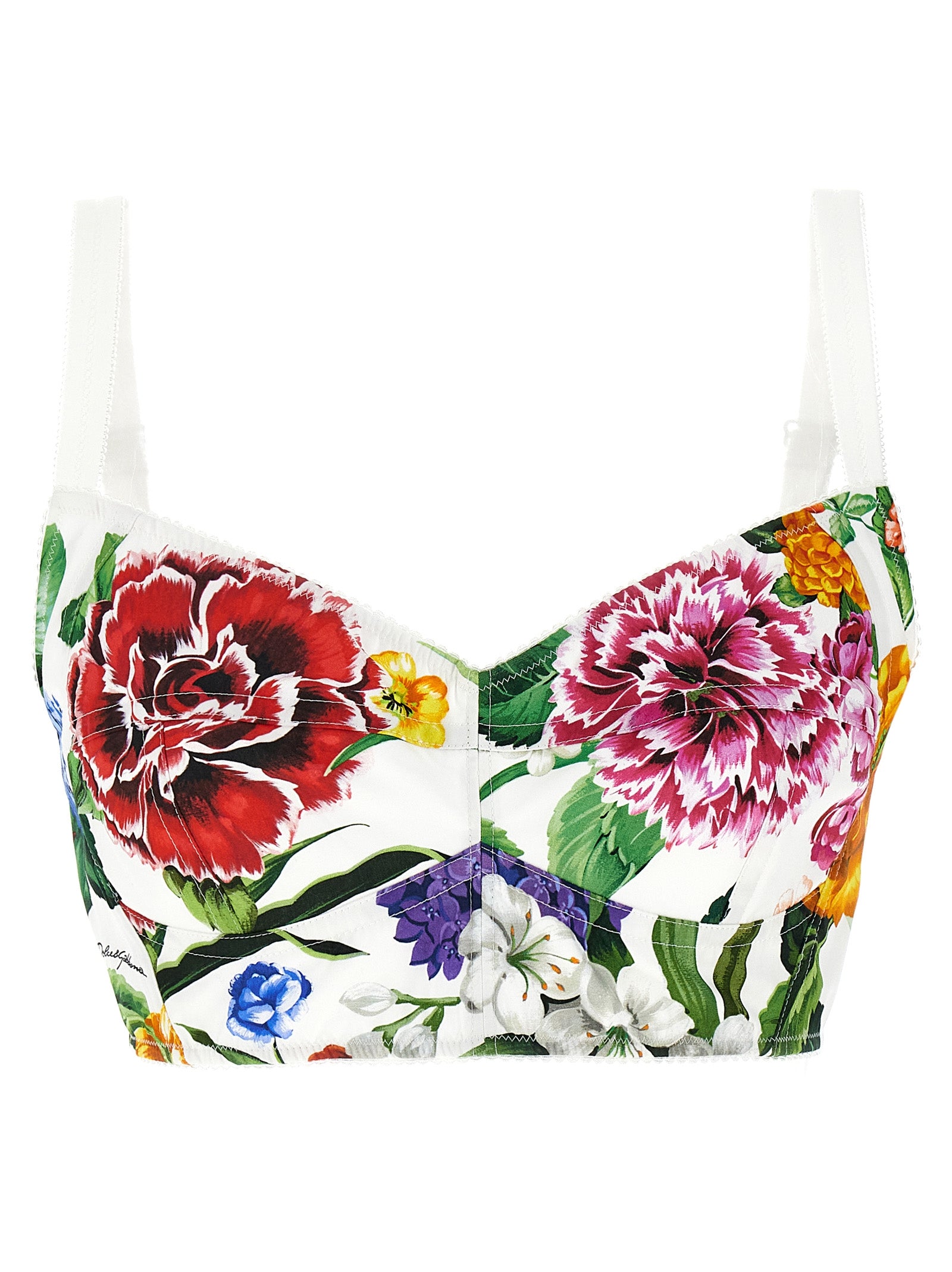 Bouquet top Multicolor Cotton Polyamide Elastane Tops