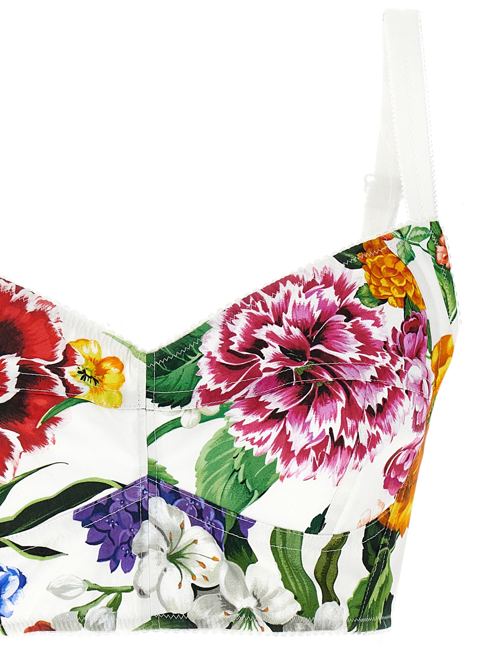 Bouquet top Multicolor Cotton Polyamide Elastane Tops