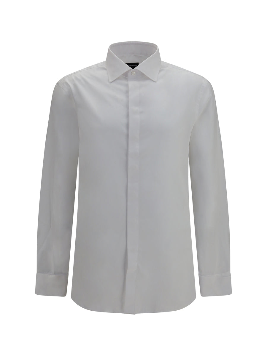 Giorgio Armani 100% Cotton shirt in white