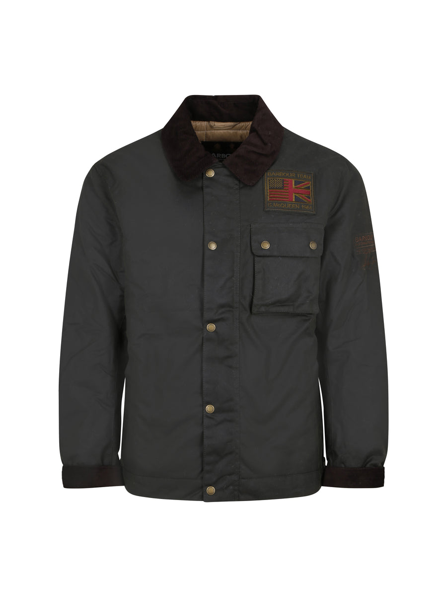 Barbour International 100% Cotton jacket in black