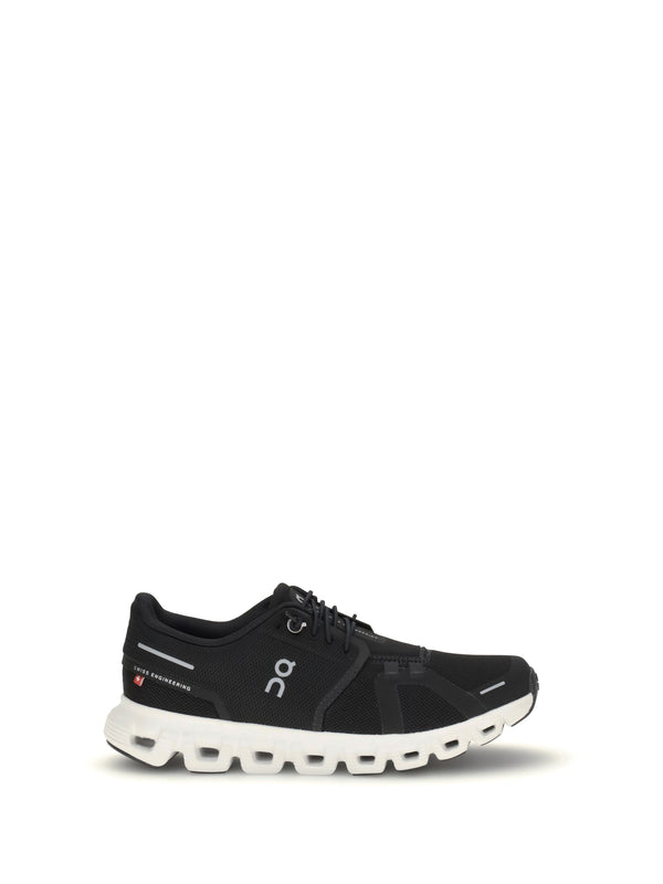 On UPPER: 100% POLYESTER; SOLE: 100% RUBBER sneaker in black