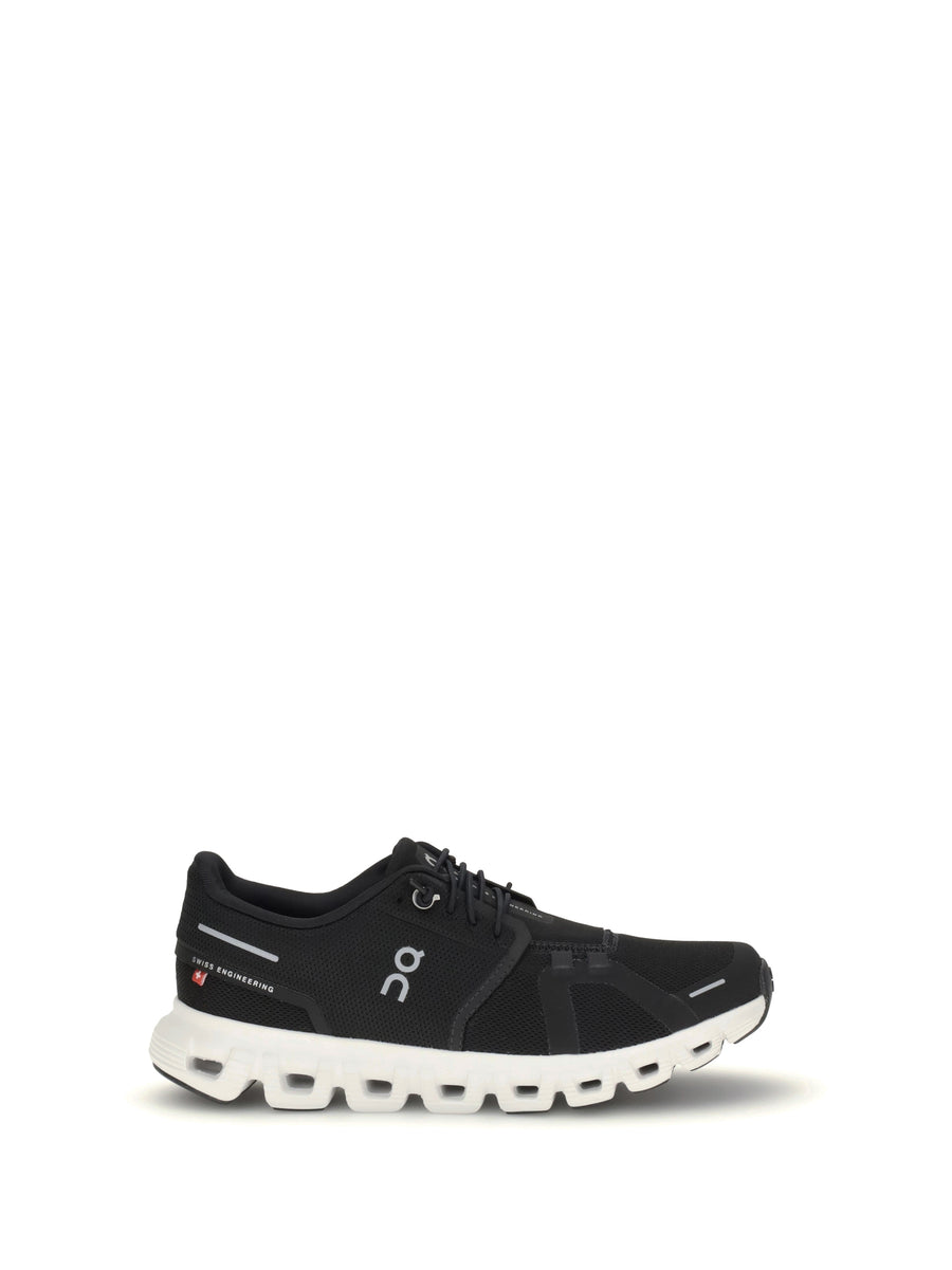On UPPER: 100% POLYESTER; SOLE: 100% RUBBER sneaker in black