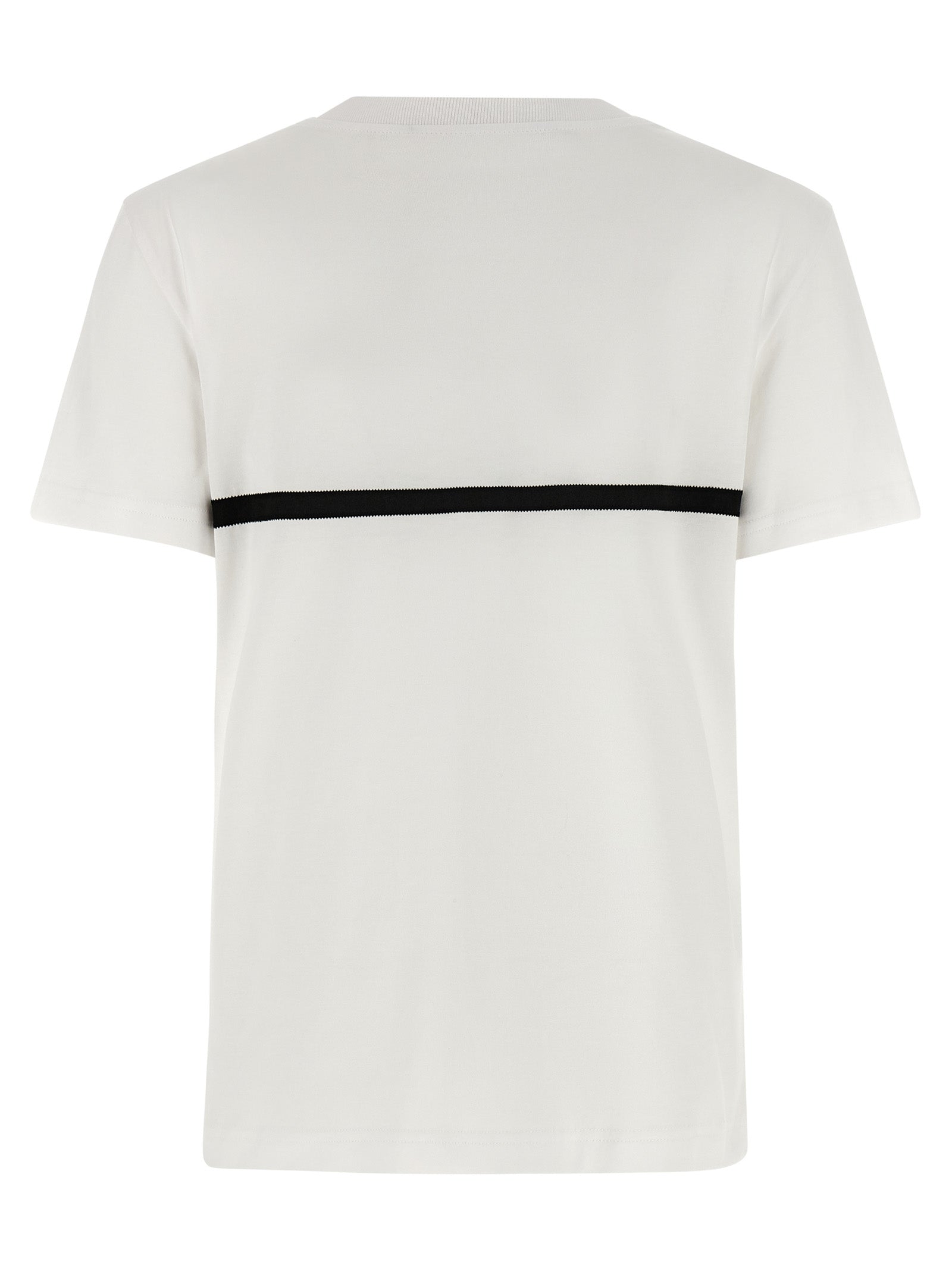 Tape T-shirt White Cotton