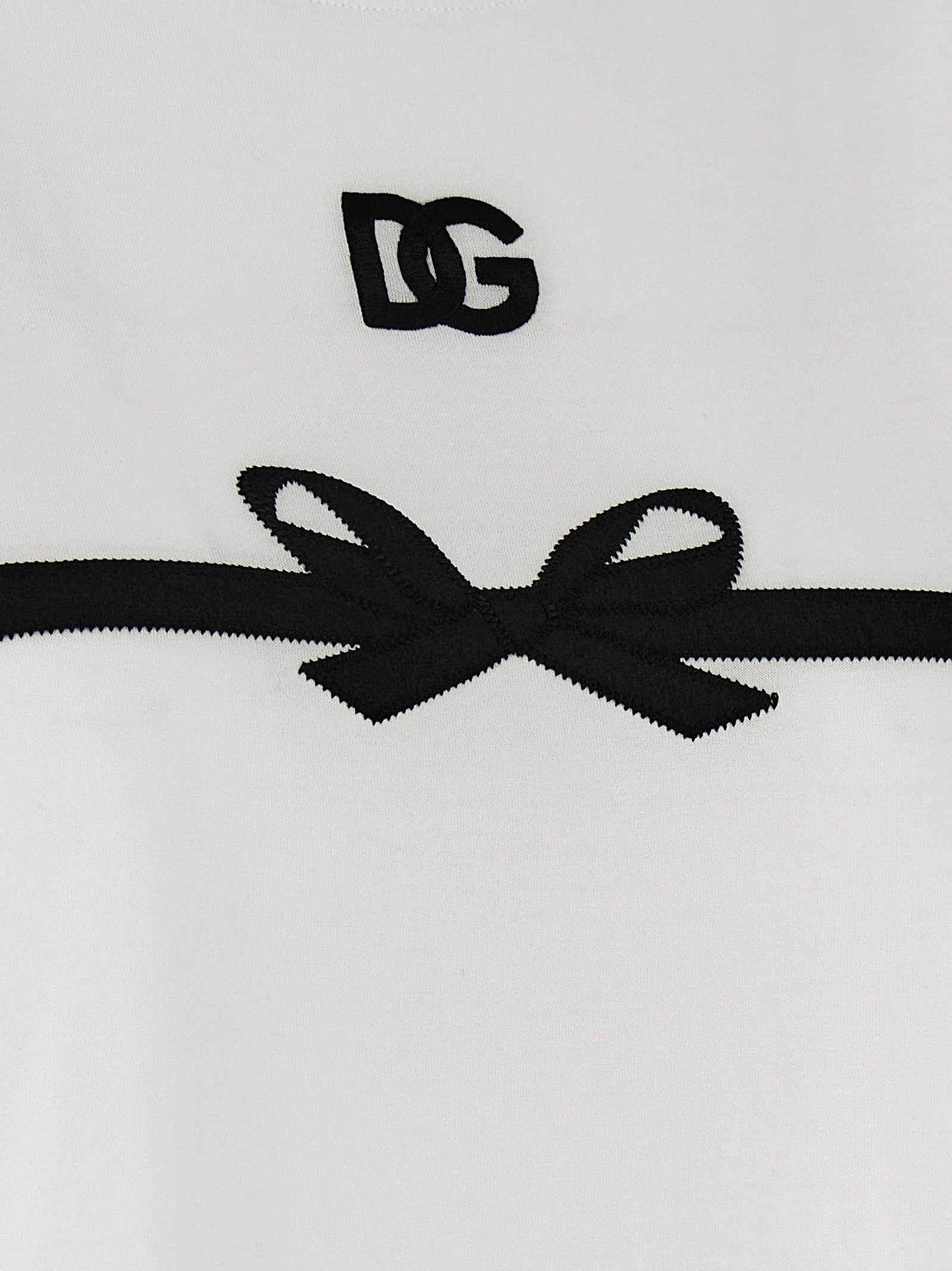 Tape T-shirt White Cotton