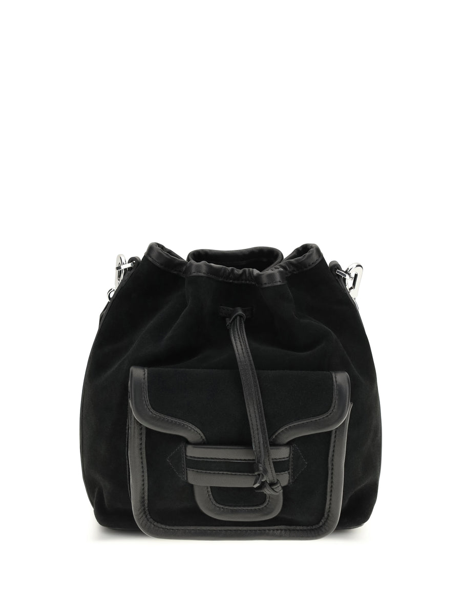 Pierre Hardy 100% calf leather (Bos Taurus) bucket bag in black