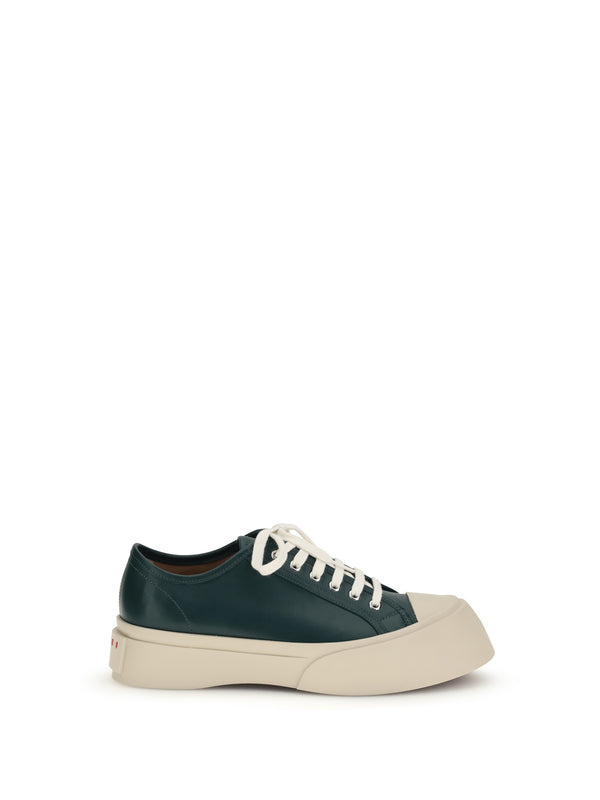 Marni Upper: 100% calf leather; Sole: 100% rubber sneaker in green