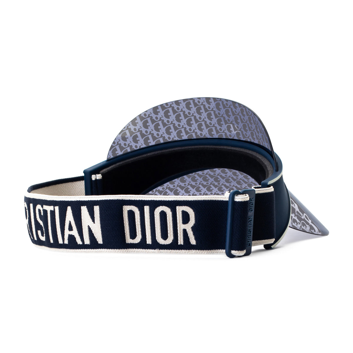 Dior DiorClub V1U 31b8 Blu Opaco Injected Occhiali Da Sole