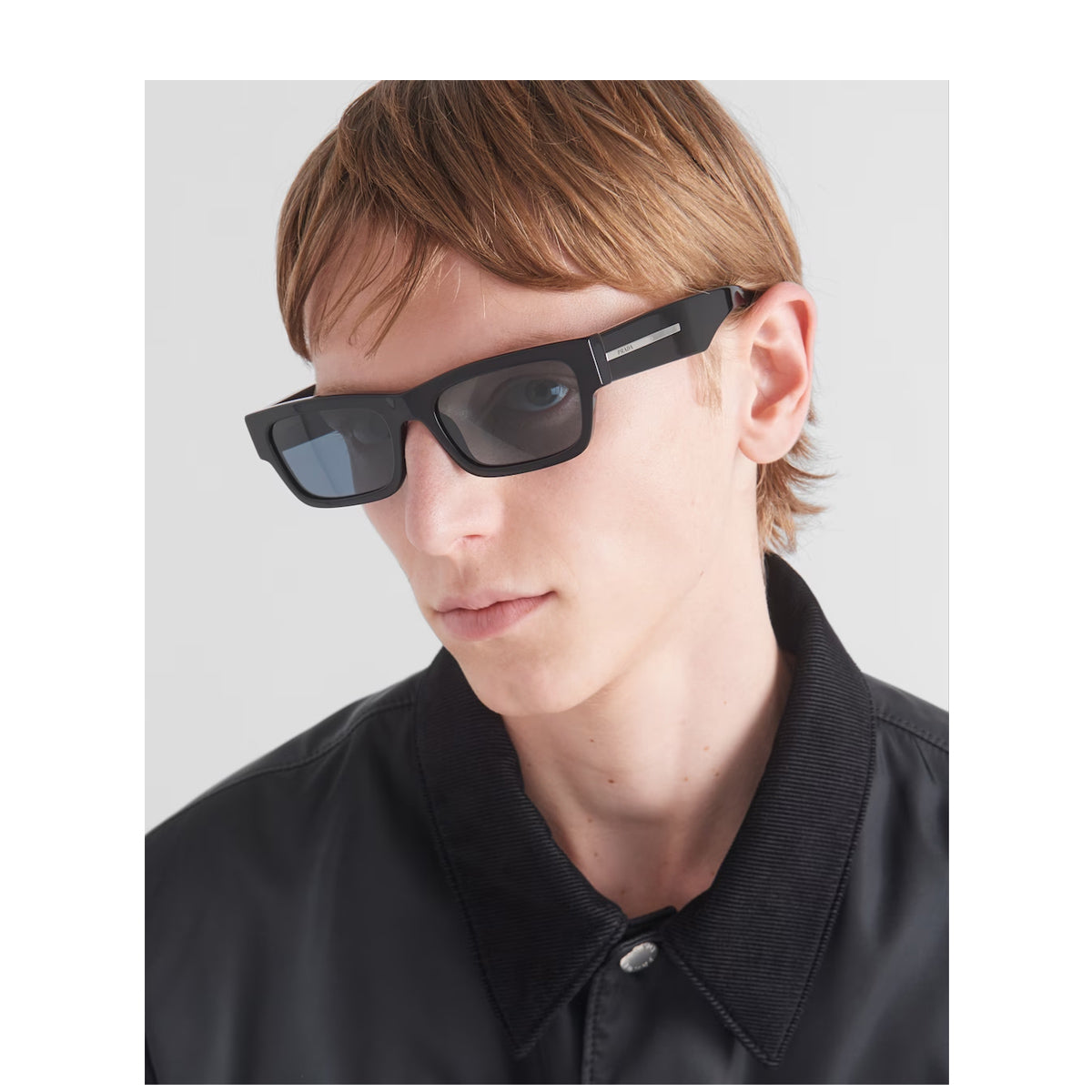 PR A03S 16K07T Nero Acetate Occhiali Sole
