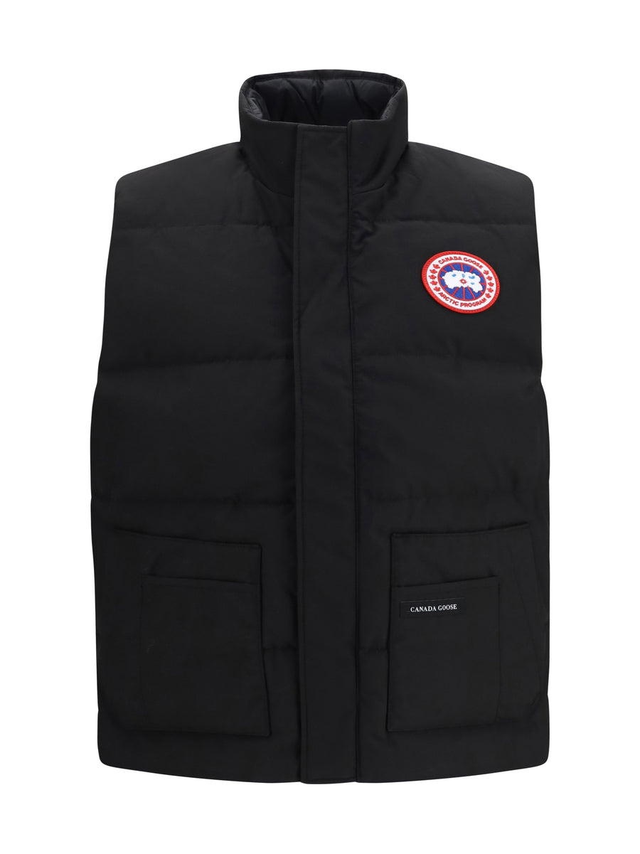 Freestyle Legacy Puffer Vest Black - Noir Down Jackets