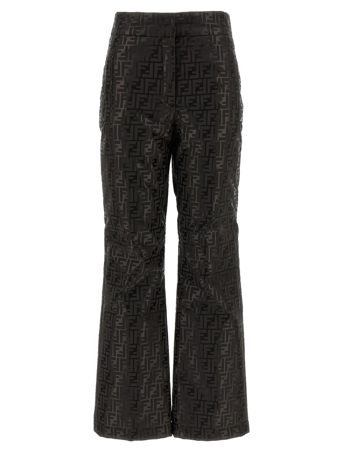 Ski pants Brown Cotton Polyamide