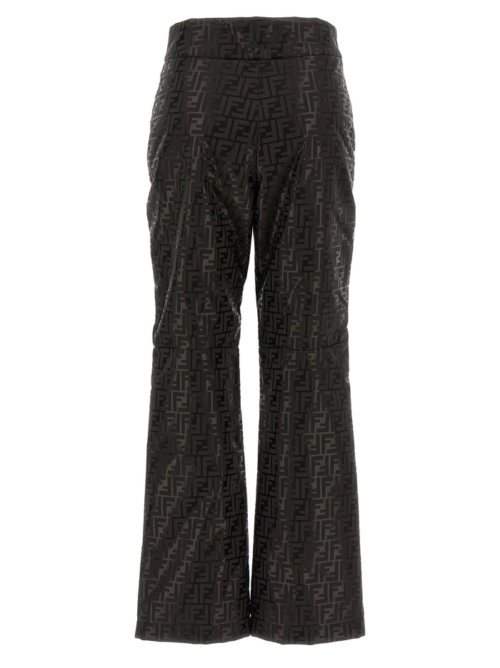 Ski pants Brown Cotton Polyamide