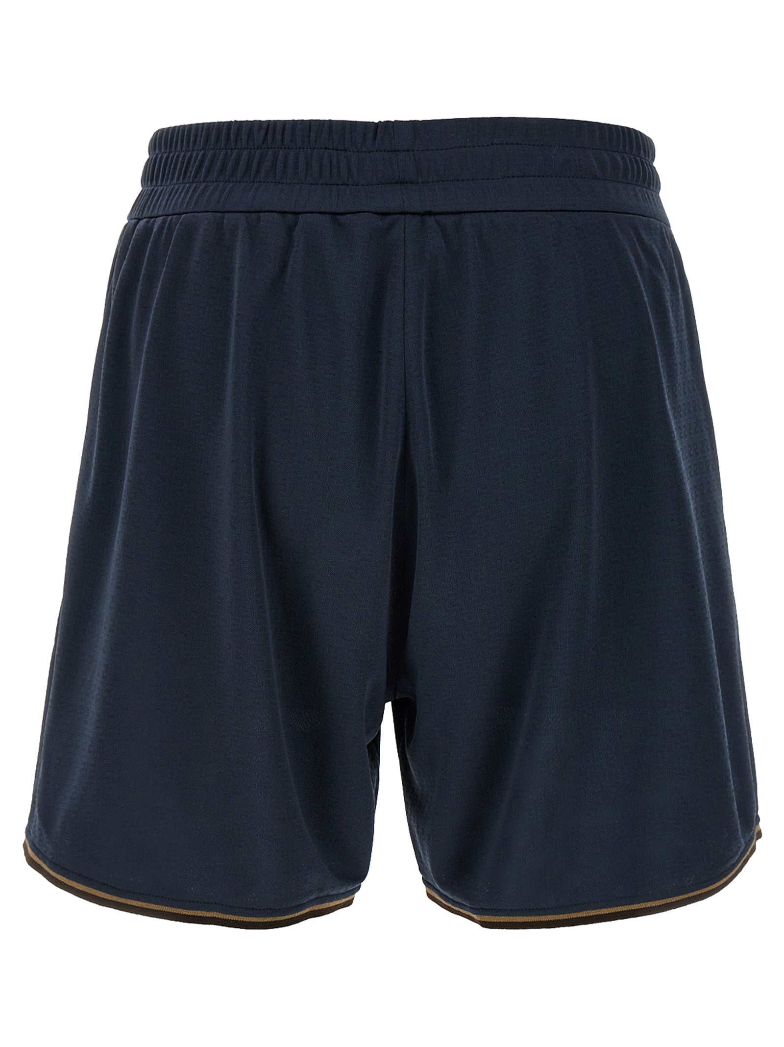 Bermuda Jacquard FF Blue Polyester Bermuda, Short