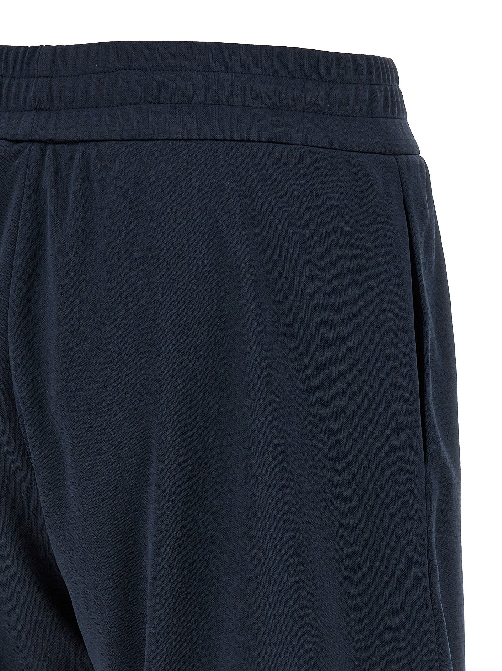 Bermuda Jacquard FF Blue Polyester Bermuda, Short