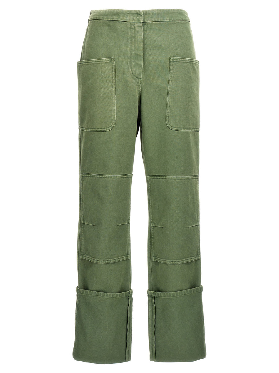 Max Mara Facella Trousers — Sage green