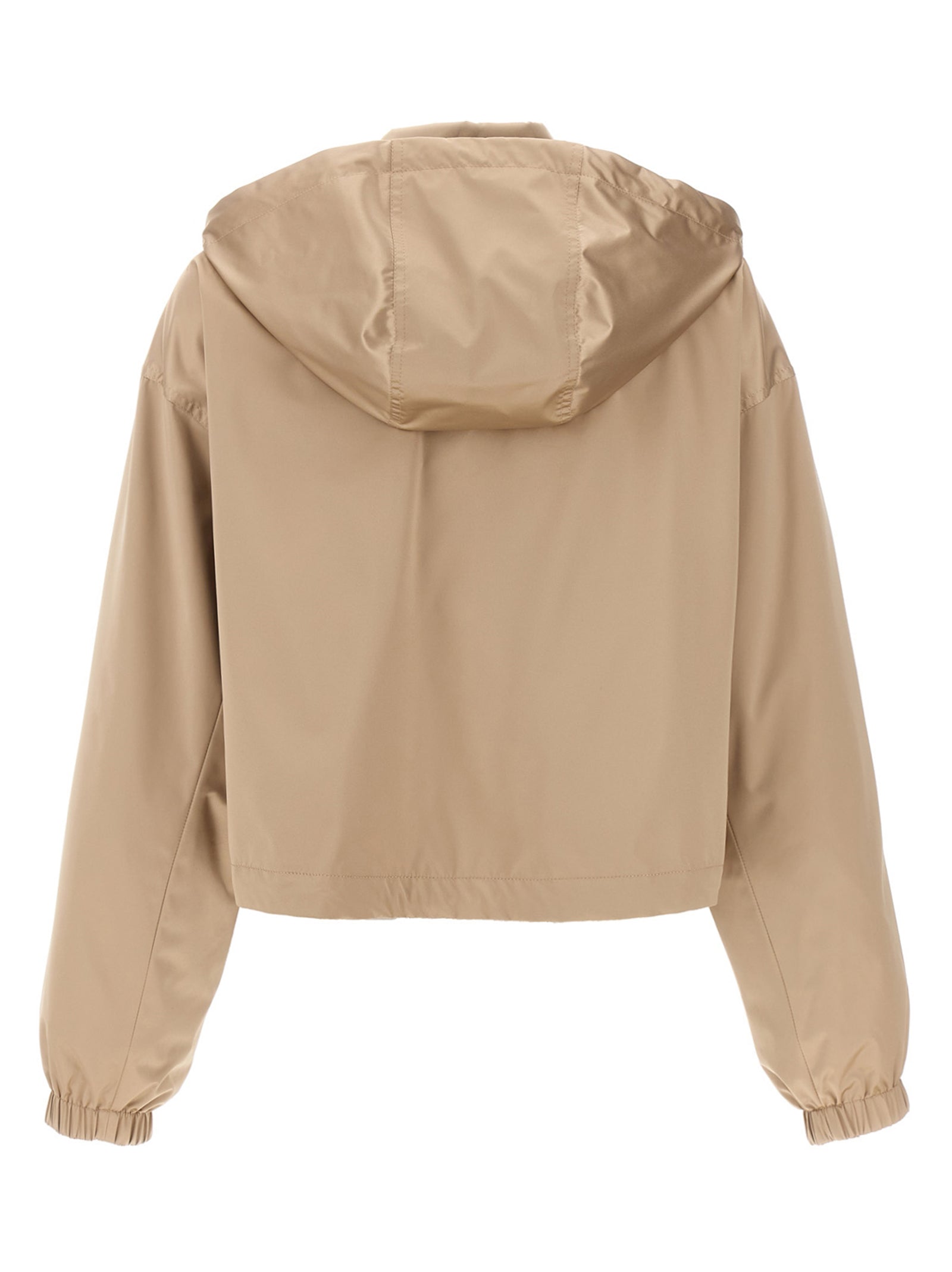 Fendi Stamp 1925 anorak Brown Polyester Down Jacket, Parka, Casual Jackets