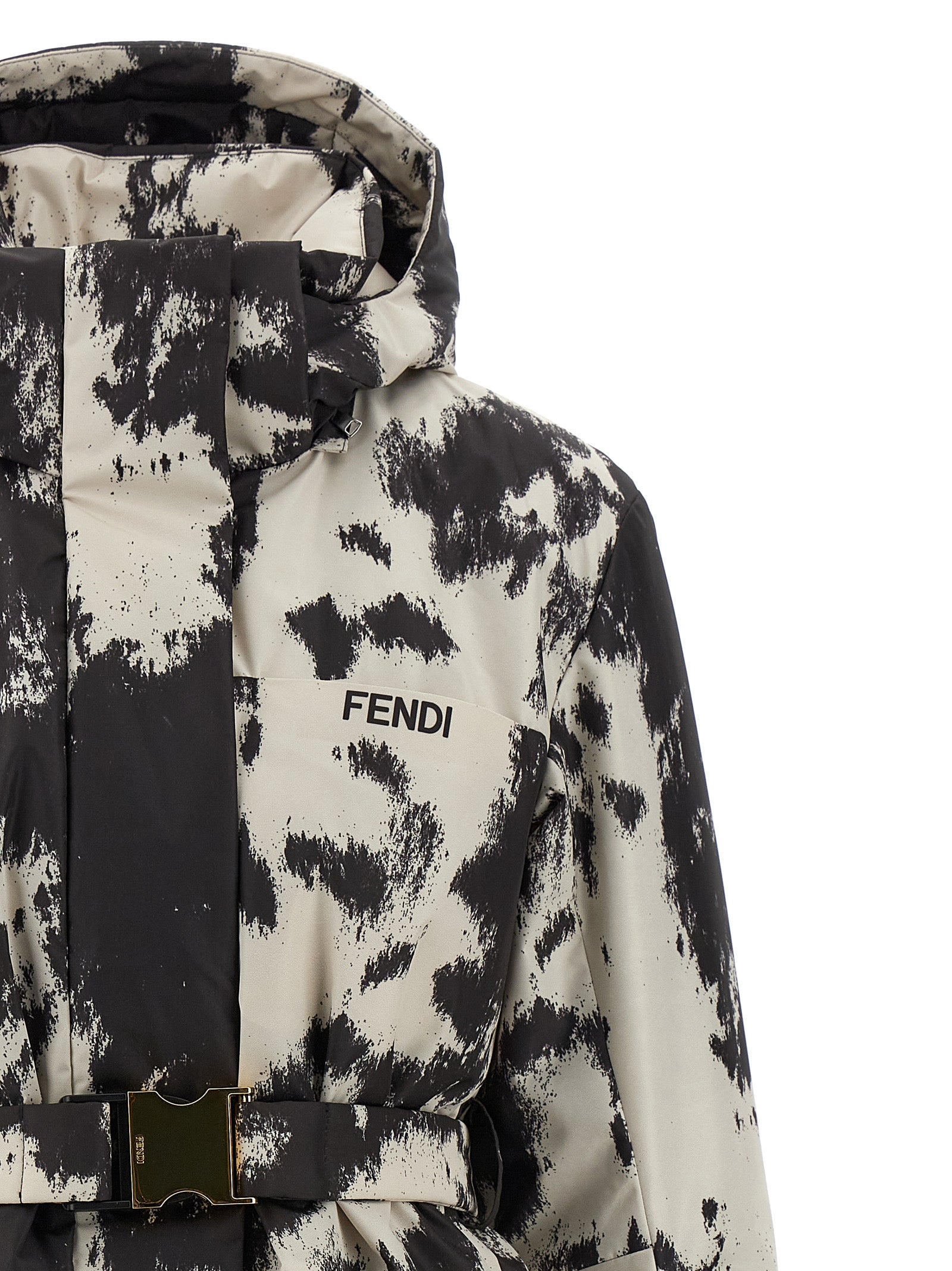 Frosted Fauna ski jacket Multicolor Polyester Down Jacket, Parka, Casual