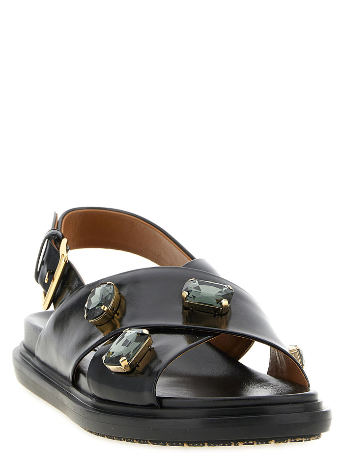 Fussbett sandals Black Sheep Leather