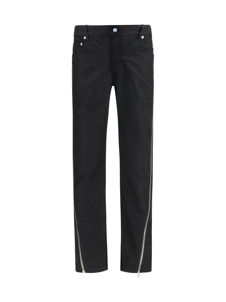 Rick Owens 100% Merino Wool Ovis Aries jeans in black