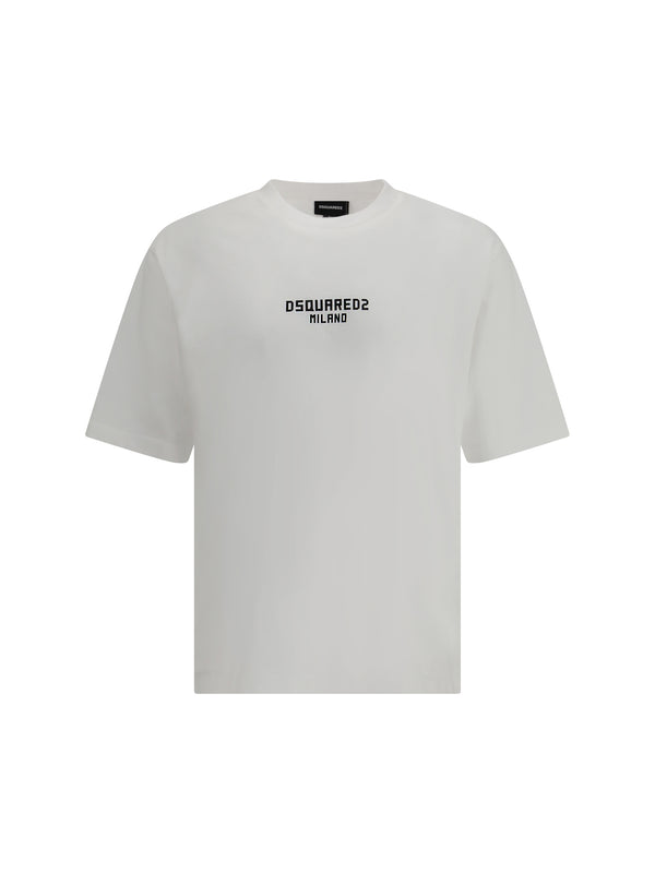 Dsquared2 100% Cotton t-shirt in white