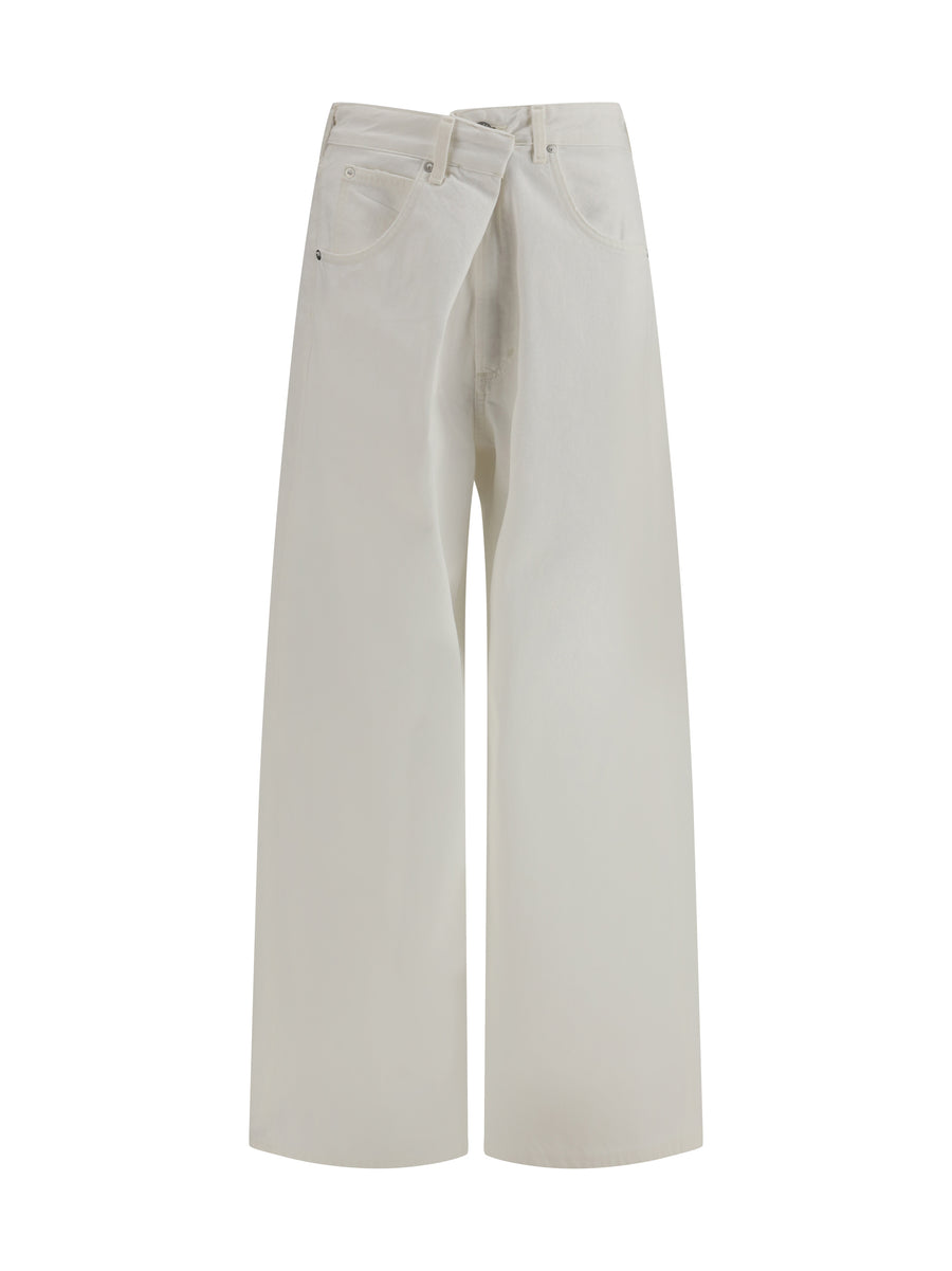 Agolde 100% Cotton jeans in white