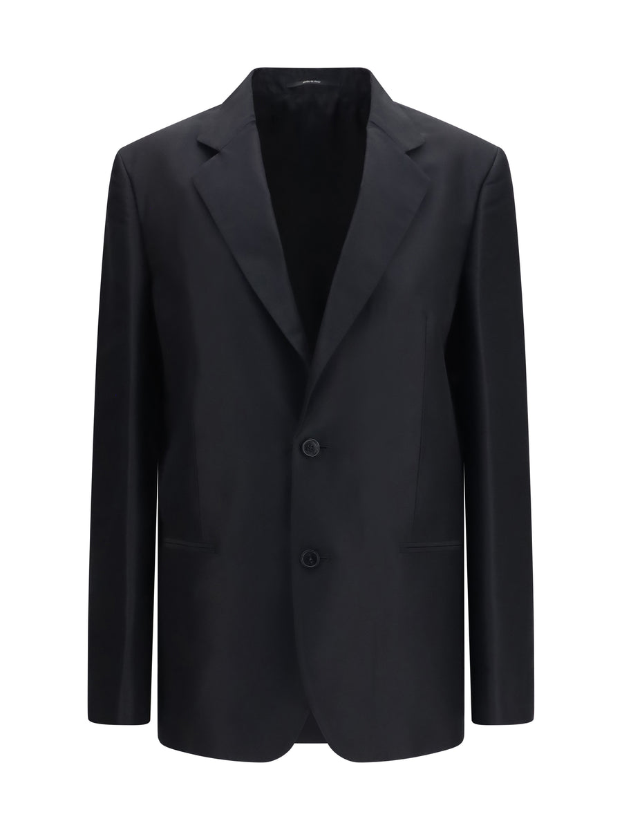 Gucci 100% Silk blazer in black