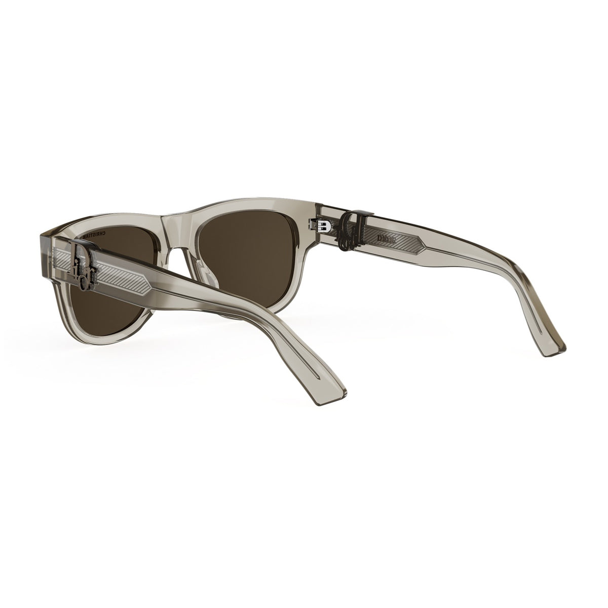Dior DiorOblique S4I 78f0 Beige Sabbia Trasparente Acetate Occhiali Da Sole