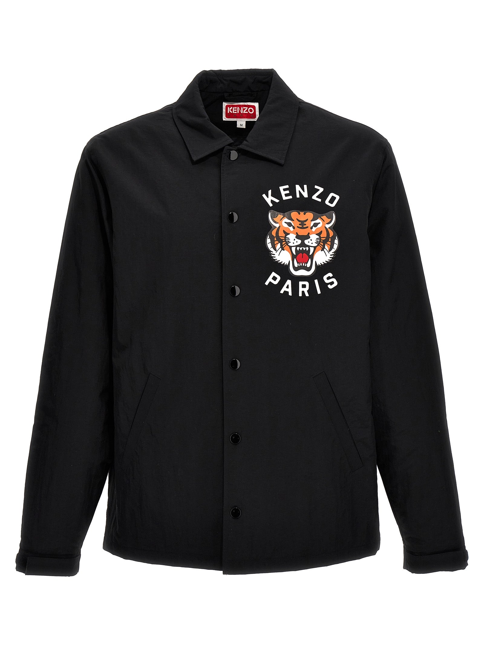 Lucky Tiger jacket Black Nylon Down Jacket, Parka, Casual