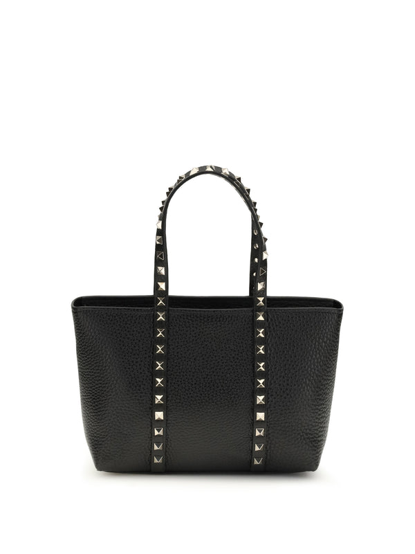 Valentino Garavani 100% Calf Leather (Bos Taurus) tote bag in black