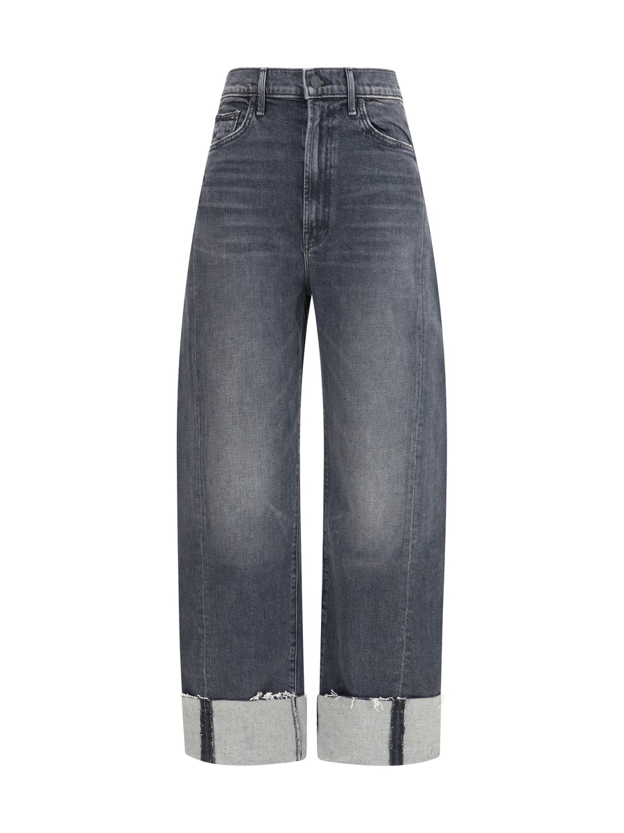 Half Pipe Flood Cuff Fray Jeans Say You're Sorry Cotton; Elastane