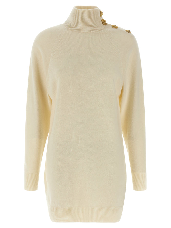 Cashmere wool dress Beige Cachemire Virgin