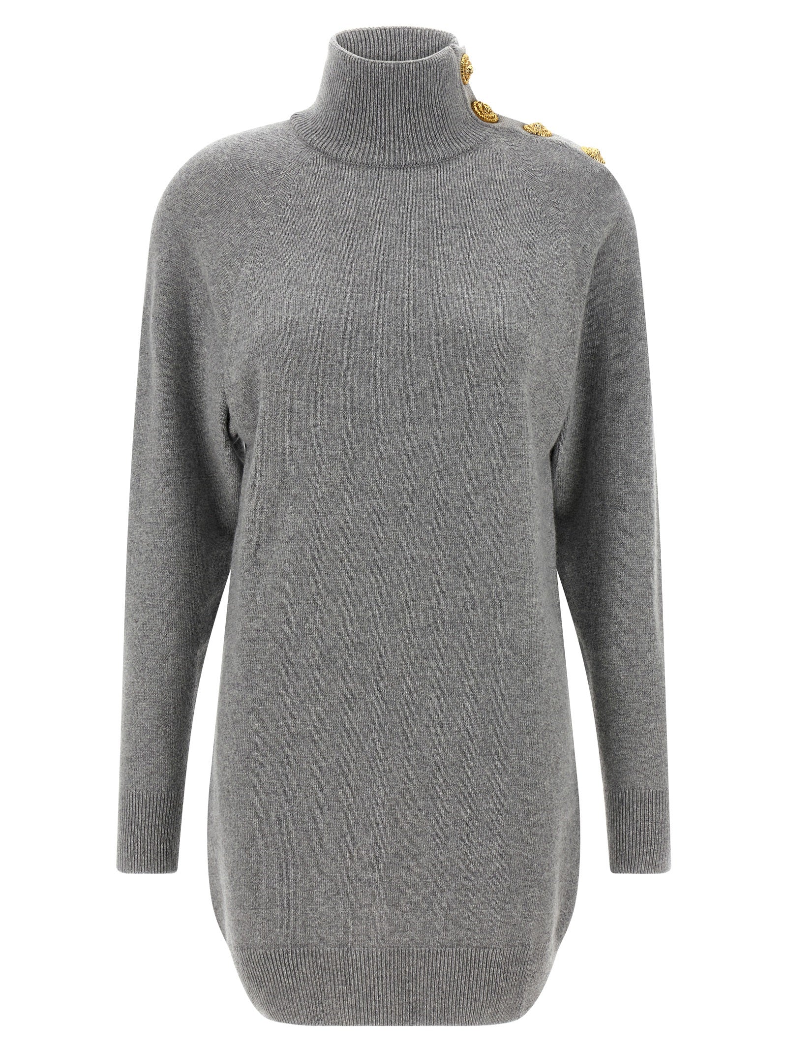 Cashmere wool dress Gray Cachemire Virgin