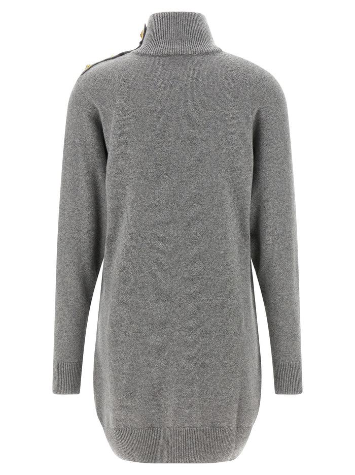 Cashmere wool dress Gray Cachemire Virgin