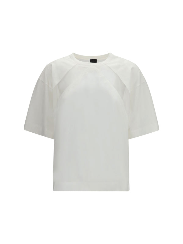 Pinko 50% Cotton t-shirt in white