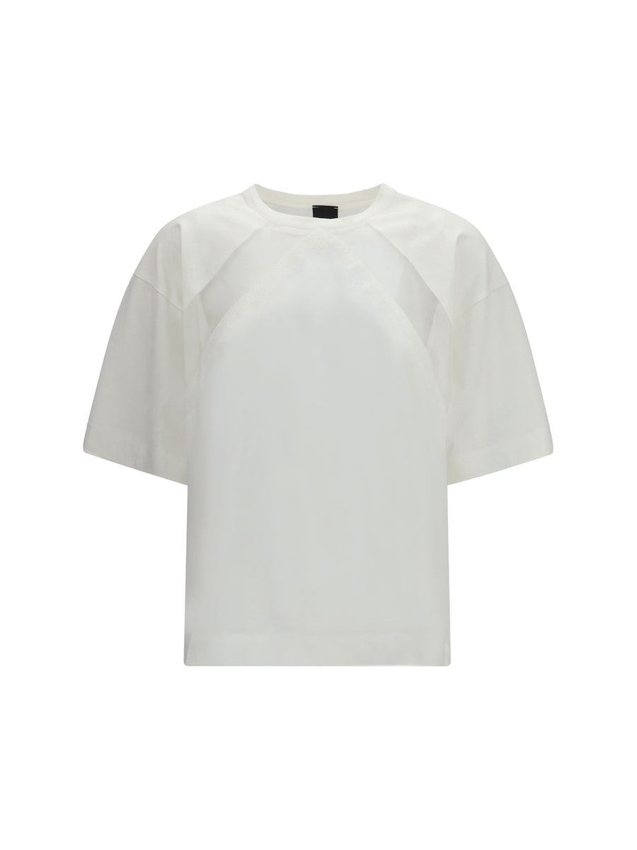 Pinko 50% Cotton t-shirt in white