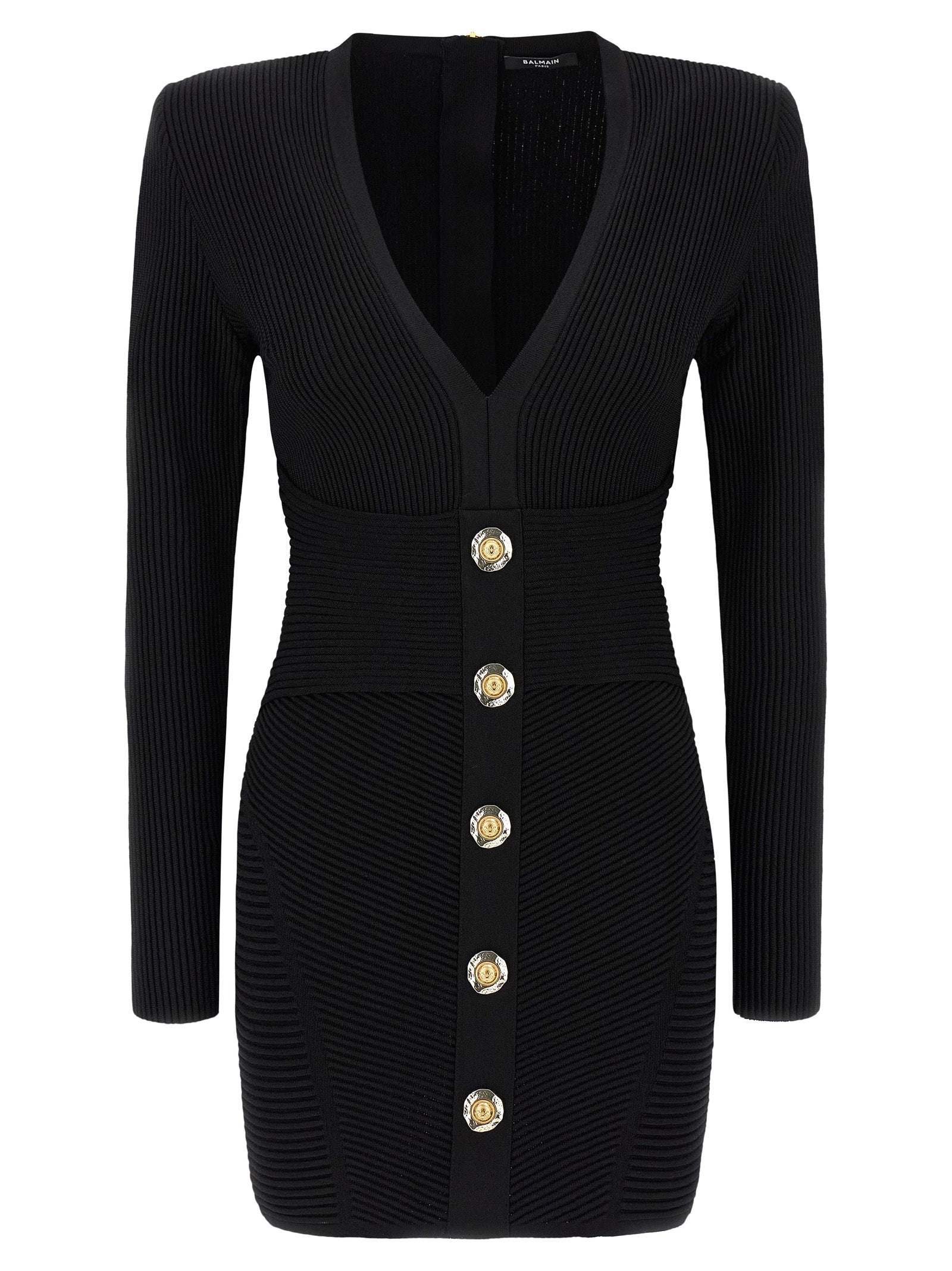 Bodycon dress Black Viscose Polyester Polyamide