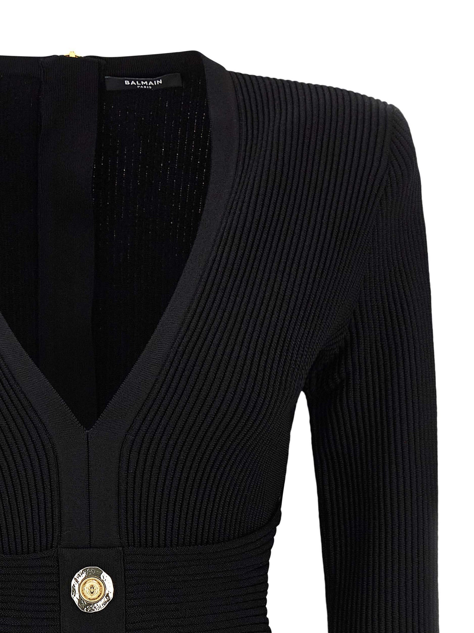 Bodycon dress Black Viscose Polyester Polyamide