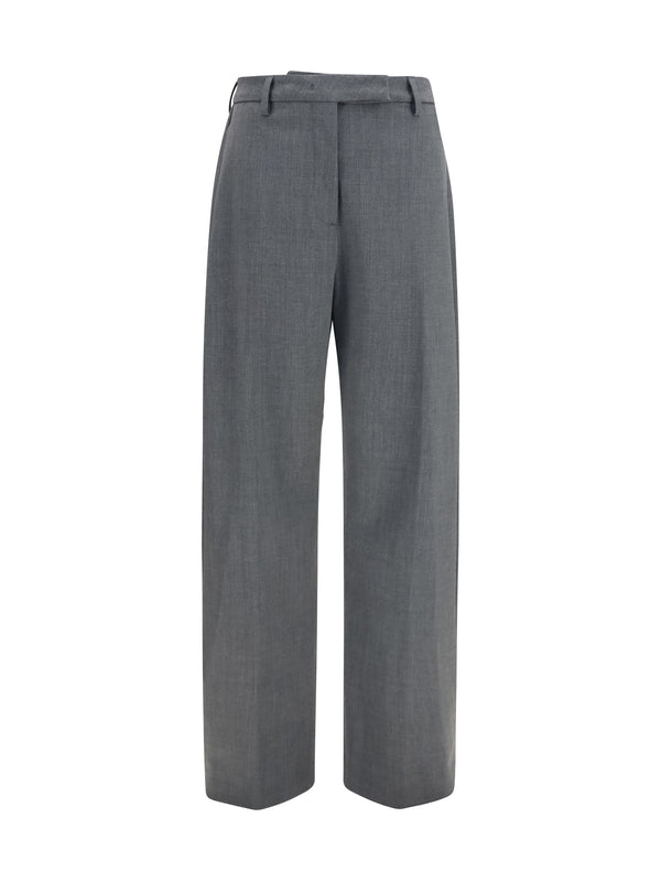 The Latest 53% Polyester trousers in gray