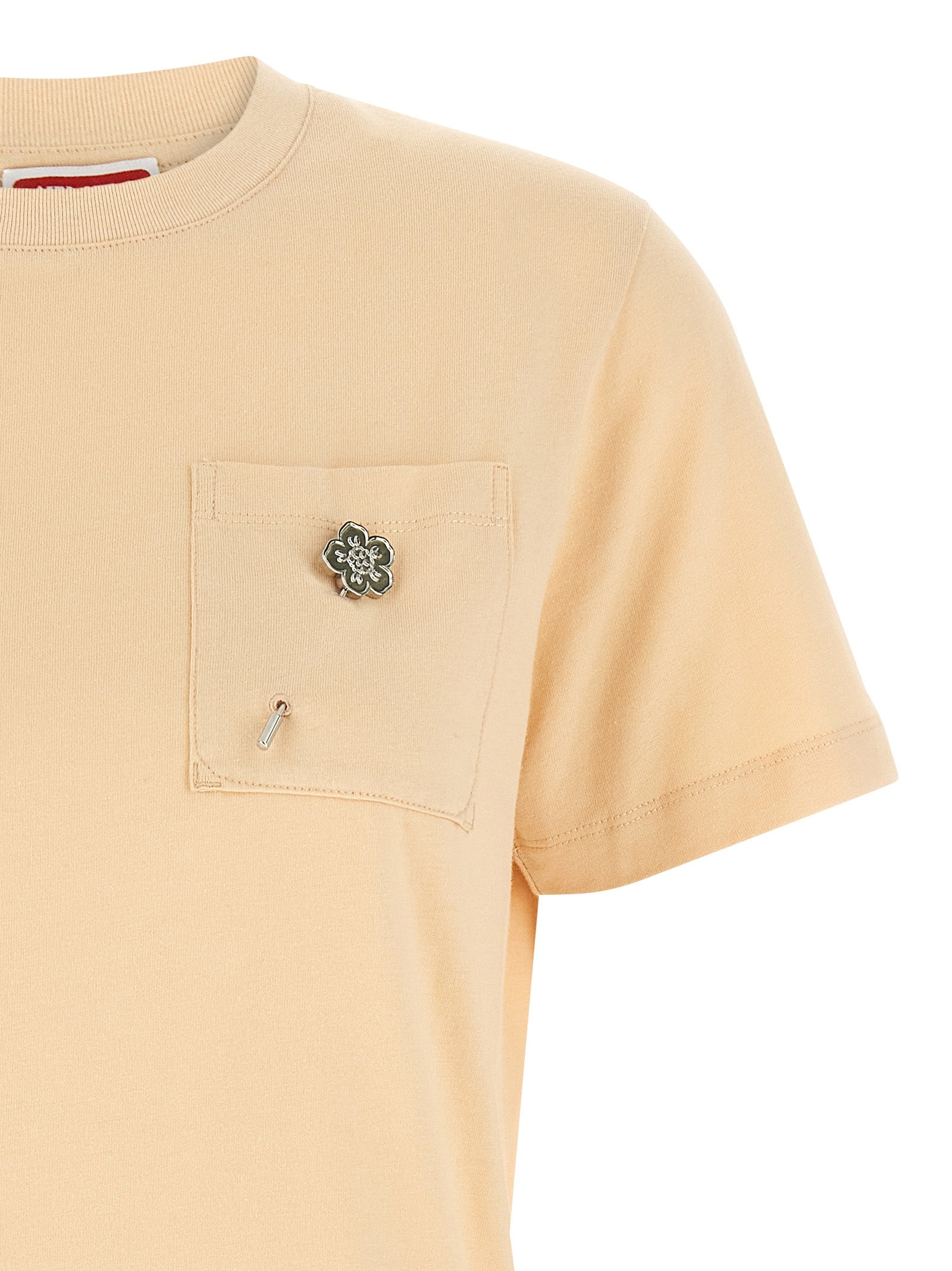 Boke Flower T-shirt Pink Cotton